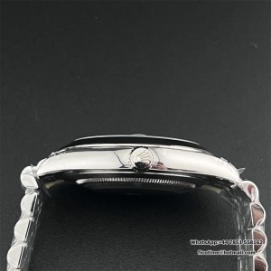 VSF VS3235 DateJust 41mm 126300 Smooth Bezel Black Dial Jubilee Bracelet - Image 3