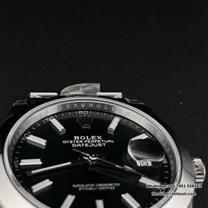 VSF VS3235 DateJust 41mm 126300 Smooth Bezel Mint Green Dial Jubilee Bracelet - Image 3