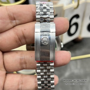VSF VS3235 DateJust 41mm 126334 Fluted Bezel Grey Dial Jubilee Bracelet - Image 5