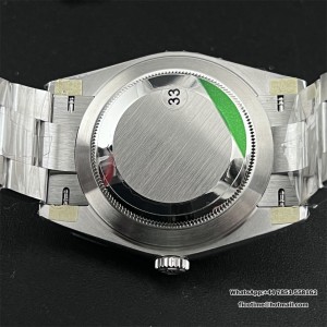 VSF VS3235 DateJust 41mm 126300 Smooth Bezel Grey Dial Oyster Bracelet - Image 8