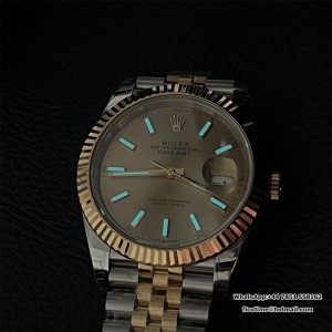 VSF VS3235 DateJust 41mm  Fluted Bezel YG Dial YG/SS Jubilee Bracelet - Image 3