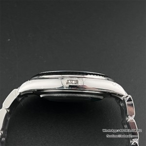 VSF VS3235 DateJust 41mm Wimbledon Fluted Bezel Grey Dial Green Roma Marker Oyster Bracelet - Image 4