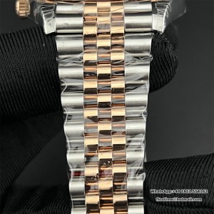 VSF VS3235 DateJust 41mm  Fluted Bezel Champagne Dial RG/SS Jubilee Bracelet - Image 5