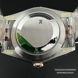 VSF VS3235 DateJust 41mm  Fluted Bezel Champagne Dial RG/SS Jubilee Bracelet - Image 8