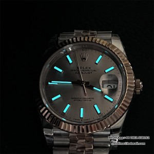 VSF VS3235 DateJust 41mm  Fluted Bezel Champagne Dial RG/SS Jubilee Bracelet - Image 9