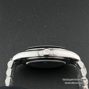 VSF VS3235 DateJust 41mm Wimbledon Smooth Bezel Grey Dial Green Roma Marker Jubilee Bracelet - Image 3