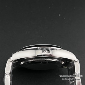 VSF VS3235 DateJust 36mm Wimbledon Smooth Bezel Grey Dial Green Roma Marker Oyster Bracelet - Image 4