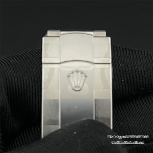 VSF VS3235 DateJust 36mm Wimbledon Smooth Bezel Grey Dial Green Roma Marker Oyster Bracelet - Image 6