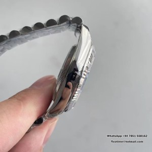 VSF VS3235 DateJust 36mm Fluted Bezel Green Palm Dial Diamond Marker Jubilee Bracelet - Image 6