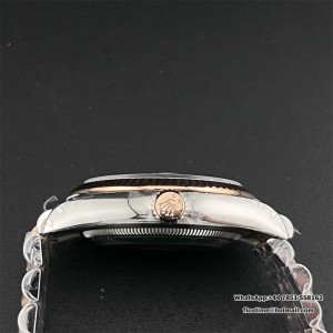 VSF VS3235 DateJust 36mm Fluted Bezel Grey Dial RG/SS Jubilee Bracelet - Image 4