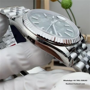 VSF VS3235 DateJust 36mm Fluted Bezel Green Dial Jubilee Bracelet - Image 9