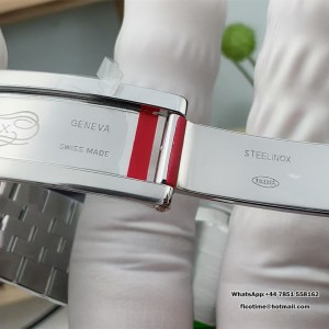 VSF VS3235 DateJust 36mm Fluted Bezel Blue Dial Diamond Marker Jubilee Bracelet - Image 3