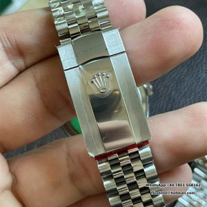 VSF VS3235 DateJust 36mm Fluted Bezel Black Dial Diamond Marker Jubilee Bracelet - Image 8