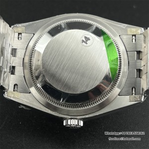 VSF VS3235 DateJust 36mm Fluted Bezel Black Dial Jubilee Bracelet - Image 8