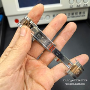 VSF VS3235 DateJust 36mm Wimbledon Fluted Bezel Grey Dial Green Roma Marker RG/SS Jubilee Bracelet - Image 6