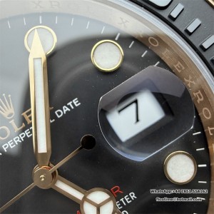 VSF VS3235 Yacht-Master 40mm RG Ceramic Black Dial Oysterflex Strap - Image 6