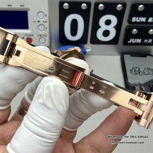 VSF VS3235 Yacht-Master 40mm RG Ceramic Black Dial Oysterflex Strap - Image 8