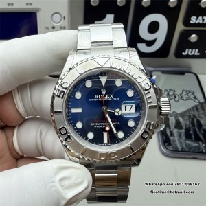 VSF VS3235 Yacht-Master 40mm Blue Dial SS Bracelet - Image 1
