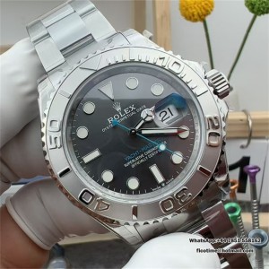 VSF VS3235 Yacht-Master 40mm Grey Dial SS Bracelet - Image 4