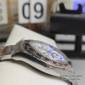 BTF DD4131 Daytona  Ceramic Bezel White Dial Panda SS Bracelet - Image 7