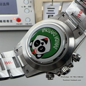 BTF DD4130 Daytona  Ceramic Bezel Black Dial SS Bracelet - Image 4