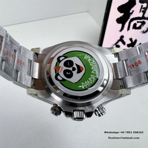 BTF DD4131 Daytona  Ceramic Bezel Black Dial SS Bracelet - Image 3