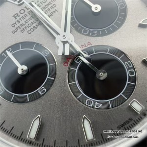 BTF DD4131 Daytona Ceramic Bezel Gray Dial Oysterflex Strap - Image 4