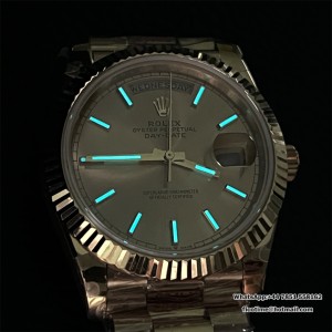 GMF A2836 Tungsten DayDate 40MM YG YG Dial YG President Bracelet - Image 9