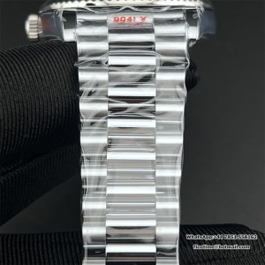 GMF A2836 Tungsten DayDate 40MM Grey Meteorite Dial President Bracelet - Image 6