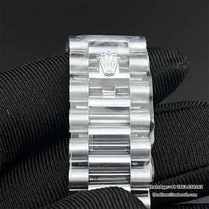 GMF A2836 Tungsten DayDate 40MM Grey Meteorite Dial President Bracelet - Image 7