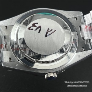 GMF A2836 Tungsten DayDate 40MM Grey Meteorite Dial President Bracelet - Image 9