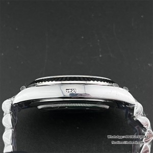 GMF A2836 Tungsten DayDate 40MM Silver Dial Diamond Marker President Bracelet - Image 4