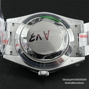 GMF A2836 Tungsten DayDate 40MM Silver Dial Diamond Marker President Bracelet - Image 9