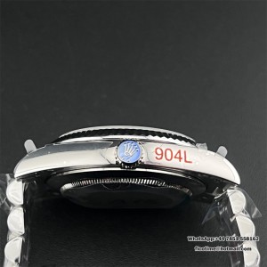 GMF A2836 Tungsten DayDate 40MM Green Dial Roma Marker President Bracelet - Image 3