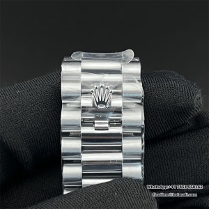 GMF A2836 Tungsten DayDate 40MM Blue Dial Roma Marker President Bracelet - Image 6