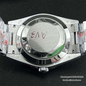 GMF A2836 Tungsten DayDate 40MM Blue Dial Roma Marker President Bracelet - Image 8