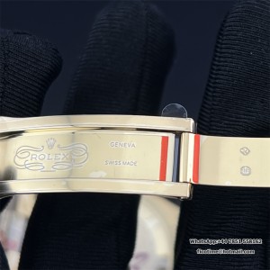 GMF A2836 Tungsten DayDate 40MM YG YG Dial Diamond Marker YG President Bracelet - Image 8
