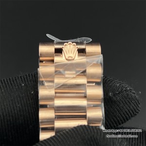 GMF A2836 Tungsten DayDate 40MM RG Brown Dial Diamond Marker RG President Bracelet - Image 7