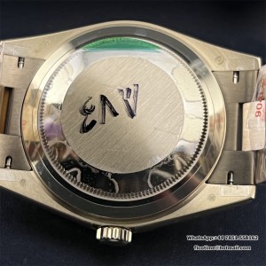 GMF A2836 Tungsten DayDate 40MM YG Black Dial YG President Bracelet - Image 8