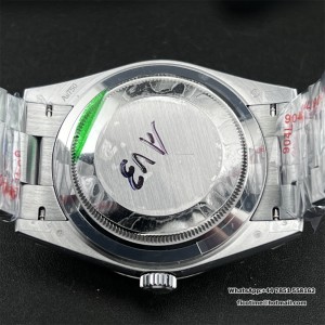 GMF A2836 Tungsten DayDate 40MM Ice Blue Dial Diamond Marker President Bracelet - Image 8