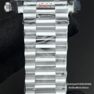 QF Gain Weight V6 A2836 DayDate 40MM Black Dial President Bracelet - Image 5