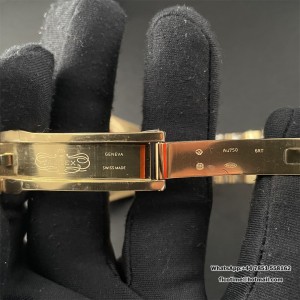 QF Gain Weight V6 A2836 DayDate 40MM YG YG Dial Diamond Marker President Bracelet - Image 8