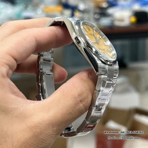 VSF DD3230 Oyster Perpetual 36mm Yellow Dial Oyster Bracelet - Image 7