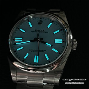 VSF DD3230 Oyster Perpetual 41mm Tiffany Blue Dial Oyster Bracelet - Image 8