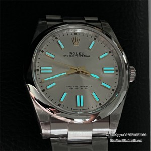 VSF DD3230 Oyster Perpetual 41mm Silver Dial Oyster Bracelet - Image 9