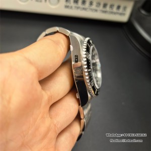 VSF VS3235 Sea Dweller 43mm Single Red Black Dial SS Bracelet - Image 8