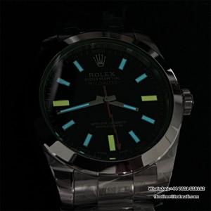 GSF A3131 Milgauss 40mm Black Dial SS Bracelet - Image 9