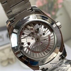 VSF A8500 Seamaster 41mm AQUA TERRA 150M White Textured Dial YG Hand SS Bracelet - Image 5