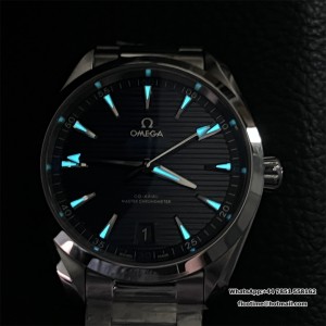 VSF A8900 Seamaster 41mm AQUA TERRA 150M Blue Dial SS Bracelet - Image 9