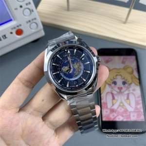 VSF A8938 Seamaster 43mm AQUA TERRA 150M Worldtimer Blue Dial SS Bracelet - Image 4